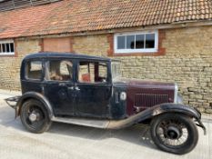 1934 Austin 12/4 Saloon Reg. no. BLB 667 Chassis no. H14043 Engine no. 1H13849