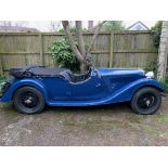 1936 Riley 12/4 Lynx Reg. no. CLU 681