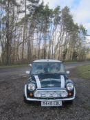 1997 Rover Mini Cooper Reg. no. R448 EBU Chassis no. SAXXNNAZEW Engine no. 12A2LK70368578