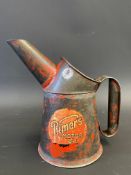 A very rare Rimers Motor Oil pint measure, dated 1934.