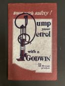 A Godwin petrol pump illustrated dealership booklet, in excellent condition.