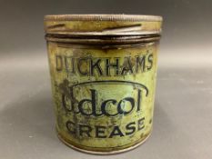 A Duckham's Adcol Grease tin.
