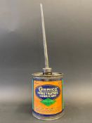 A Chemico Penetrating Lubricant cylindrical pint can with long spout.