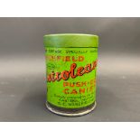 A rare Wakefield Castrolease push-down canister, 4oz, very good condition.