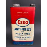 An Esso Anti-Freeze half gallon can.