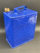 An ROP two gallon petrol can by Feaver of London, with correct ROP brass cap.