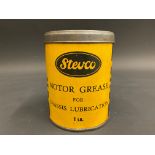 A Stevco 1lb grease tin in excellent condition.
