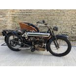 1912 Chater Lea Model 7 V-Twin Combination – same family ownership for 50 years