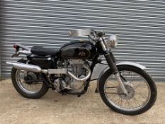 1956 AJS 500cc Trials Combination Reg. no. LNJ 602 Frame no. A48284 Engine no. 56/18C 29925