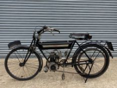 1911 Humber 2hp Lightweight – in the same family for 50 years Reg. no. JTF 84B Frame no. 270995