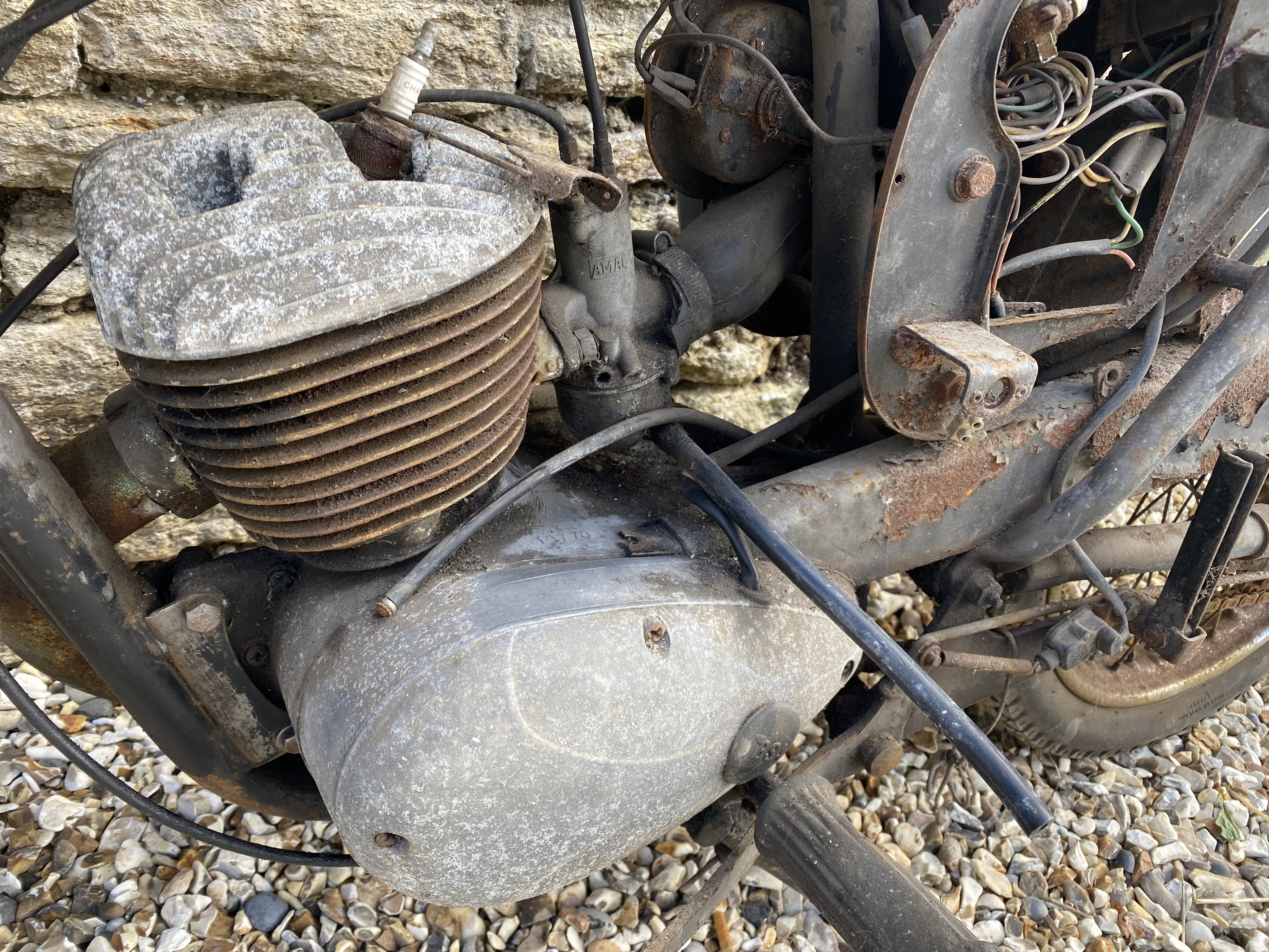 1968 D14/4 BSA Bantam 175cc Project Reg. no. Unknown Frame no. D14B 9600 - Image 6 of 7