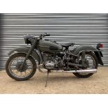 1971 Ural M66 650cc Reg. no. VJA 5K Frame no. 328309 Engine no. 514193