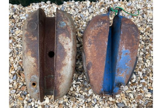 A Francis Barnett petrol tank and one other. - Image 3 of 3