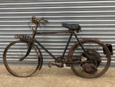 1950 Cyclemaster Auto Cycle 25.7cc Restoration Project Reg. no. NHU 701 Frame no. Unknown