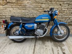 1980 Honda 185 Benly Reg. no. WDR 991V