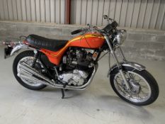 1972 Triumph Hurricane X-75 – a low mileage example Reg. no. DDS 830L