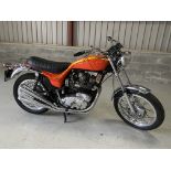 1972 Triumph Hurricane X-75 – a low mileage example Reg. no. DDS 830L