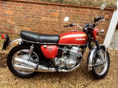 1970 Honda 750 K1 Reg. no. WWT 458J Frame no. CB750 1070197 Engine no. CB750E 1070307