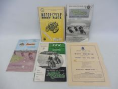 Four early 1950s motorcycling programmes including The Antelope Motor-Cycle Club.
