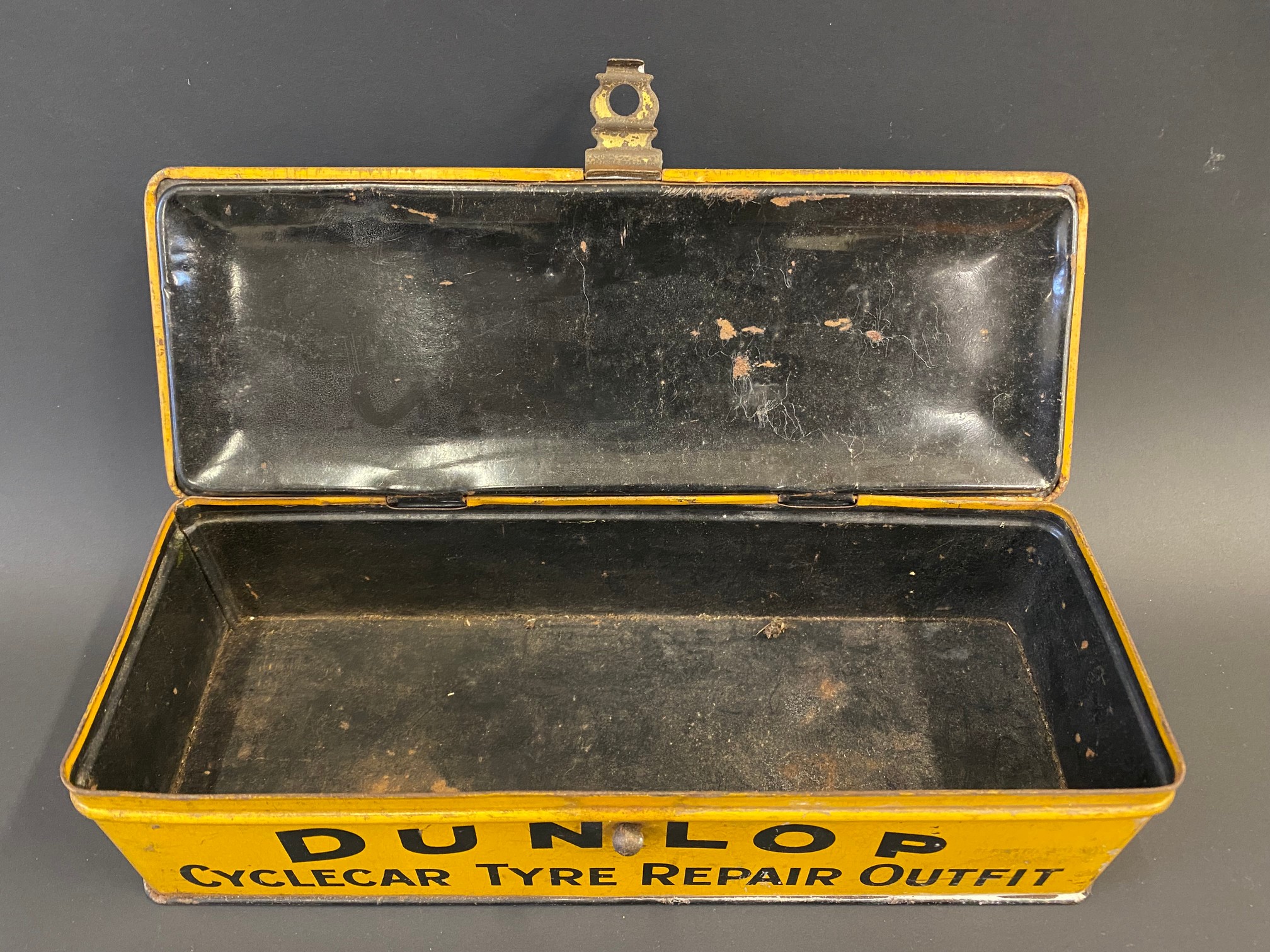 A Dunlop Cyclecar Tyre Repair Outfit tin. - Image 6 of 6