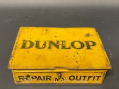 An early Dunlop No.3 Repair Outfit tin.