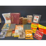 A selection of Dunlop related ephemera including trade catalogues and booklets, travel guides, etc.