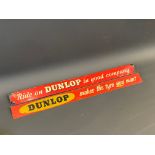 Two different Dunlop shelf strips.