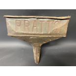 A Pratt's rectangular funnel.