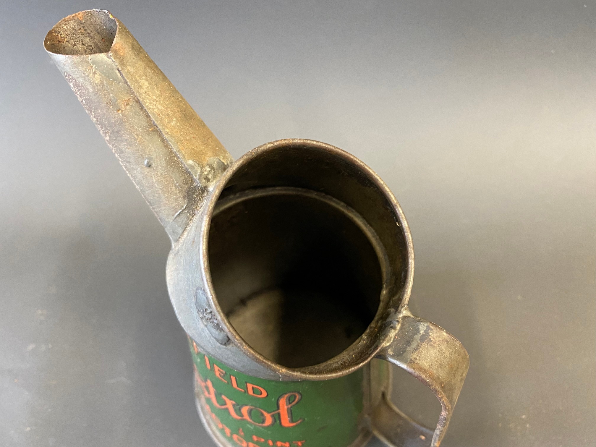 A Wakefield Castrol Motor Oil half pint measure, dated 1929. - Image 3 of 4