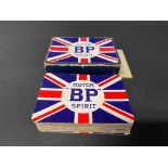 A quantity of BP Motor Spirit playing cards, with union jack image.