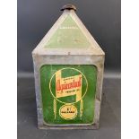 An Agricastrol five gallon pyramid can.