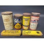 A small selection of rare brand puncture repair outfit tins including a Moseley Motor and Motor