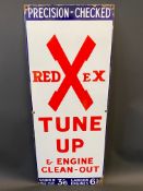 A Redex Tune Up enamel sign, with excellent gloss, 12 3/4 x 33".