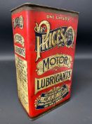 A Price's Motor Lubricants one gallon can.
