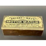 A Bryant and May's Motor Match for Motor Cars, Launches, Yachts etc tin.