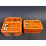 A John Bull Tyre Repair Kit 'for small cars & motor cycles' with full contents, plus a John Bull