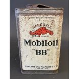 A small Gargoyle Mobiloil 'BB' grade quart can.
