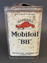 A small Gargoyle Mobiloil 'BB' grade quart can.