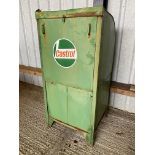 A large Castrol oil cabinet.