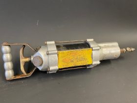 A Vigzol Topoyl upper cylinder lubricant dispensing gun.