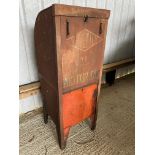 A Vitafilm XL Motor Oil garage forecourt oil cabinet in original condition.