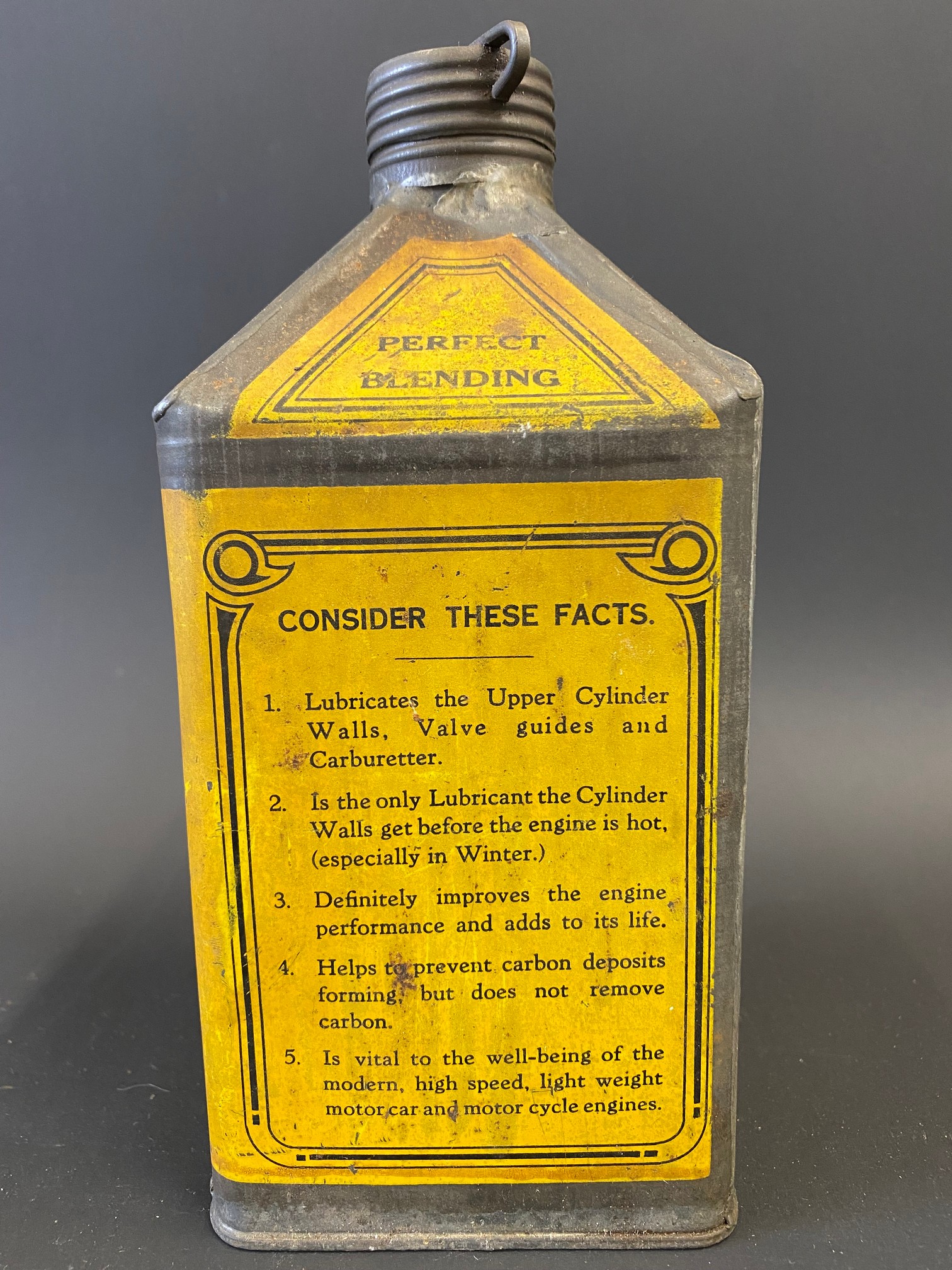 A Romac Upper Cylinder Lubricant pyramid can. - Image 2 of 6