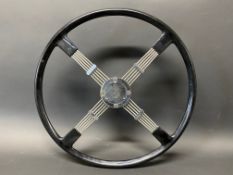 A Bluemels MG steering wheel in very good condition to suit TC.