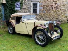 c. 1939 MG TA Cream Cracker Replica Reg. no. MG 4639 Chassis no. TA/3131 Engine no. XPAG16305