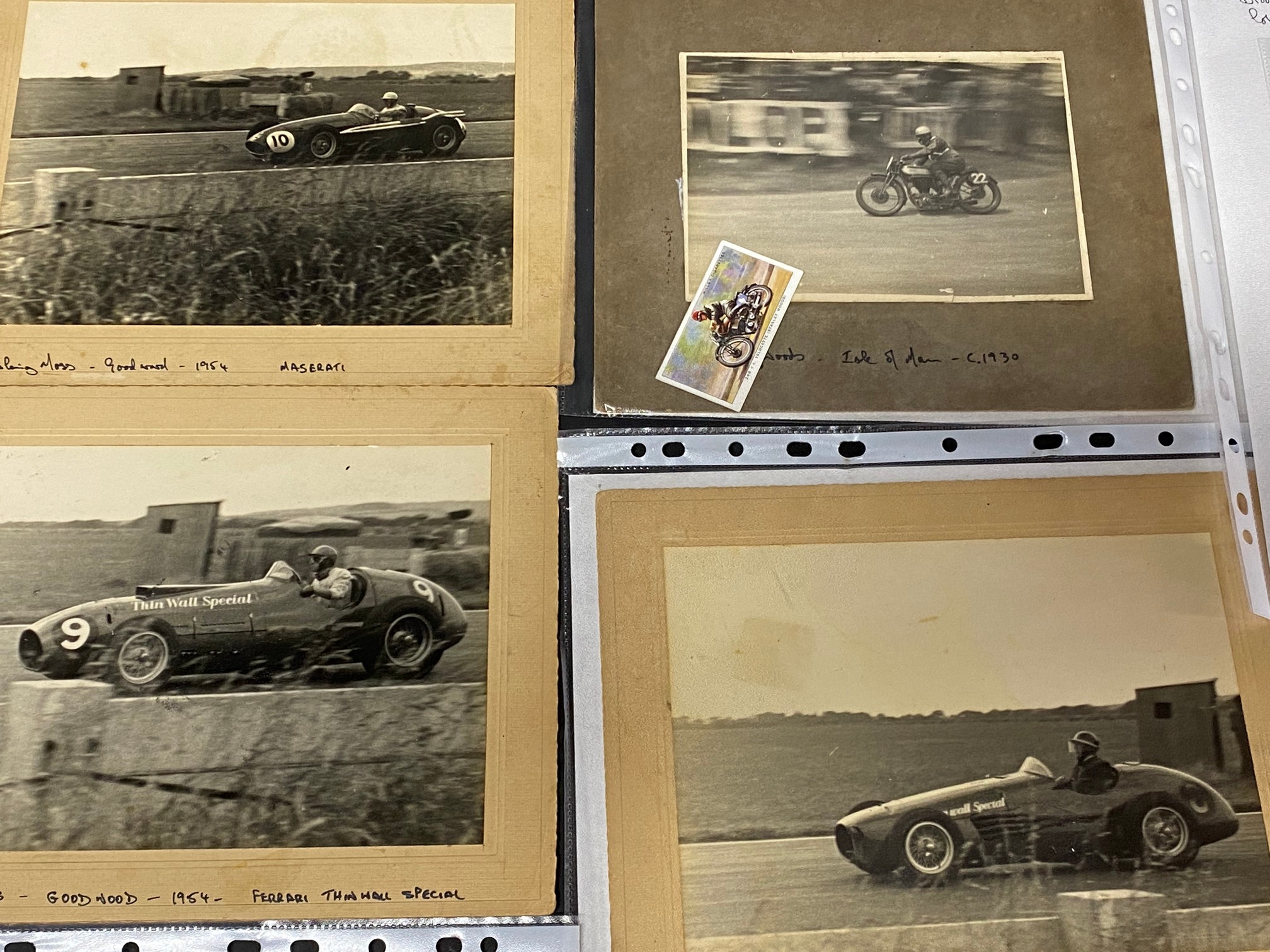 A selection of period photographs of Brooklands, Silverstone and Goodwood. - Image 3 of 9