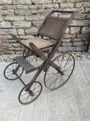 An Edwardian dolls pram.