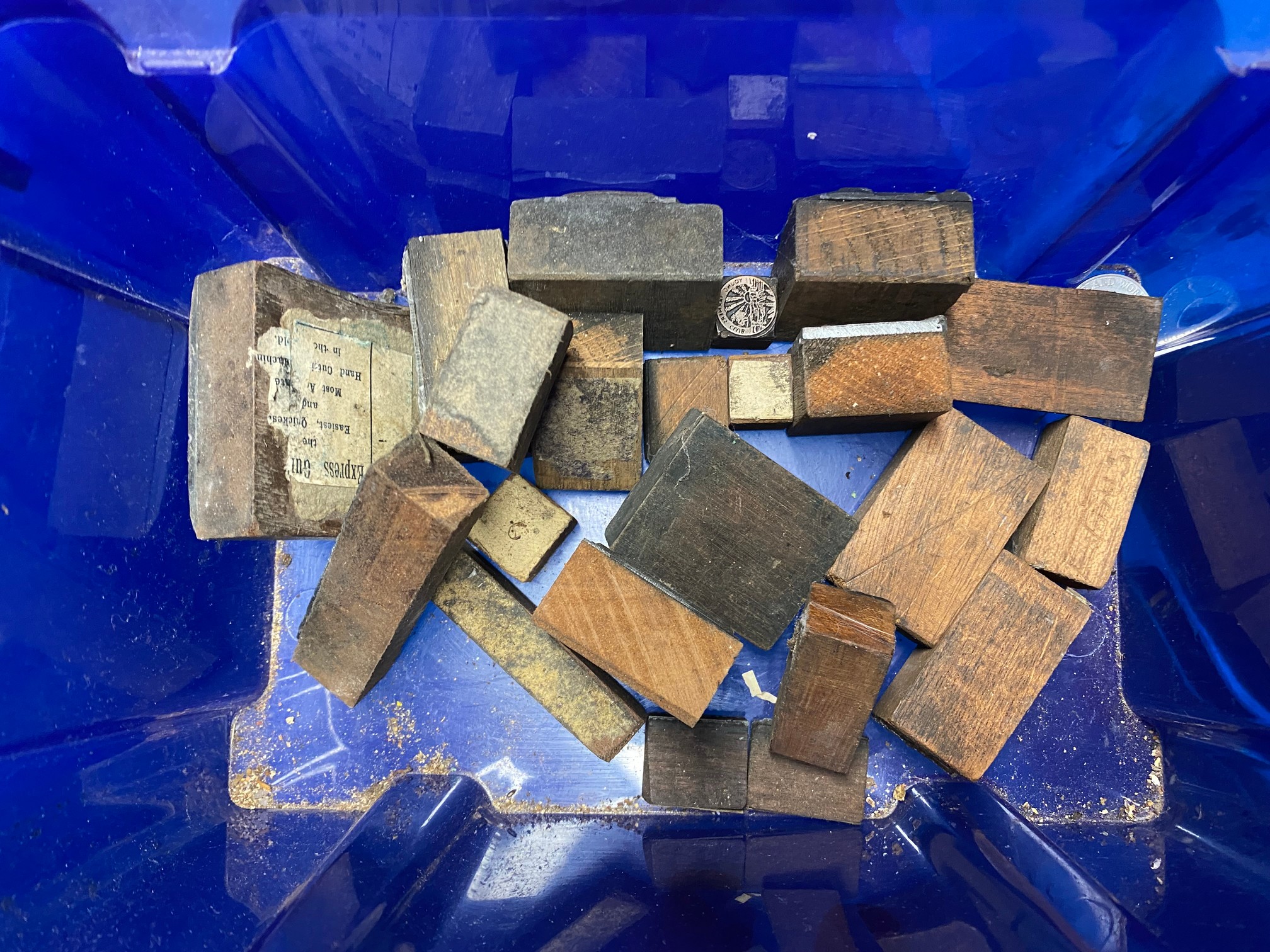 A quantity of reverse printing blocks, some tractor related. - Image 2 of 2