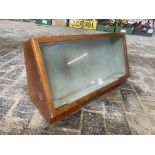 A Henri Wintermans counter top cigar cabinet, 24" w x 13 1/2" h x 9" d.