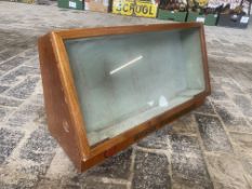 A Henri Wintermans counter top cigar cabinet, 24" w x 13 1/2" h x 9" d.