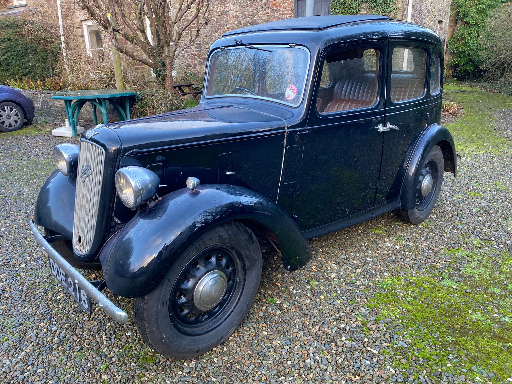 1938 Austin Big 7 Saloon Reg. no. DDE 216 Chassis no. C/RW11102 Engine no. C/RW11102 - Image 3 of 11